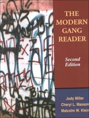 Cover of: The Modern Gang Reader by 