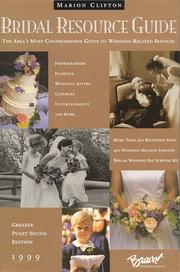 Cover of: Bridal Resource Guide: 1999 Puget Sound Edition