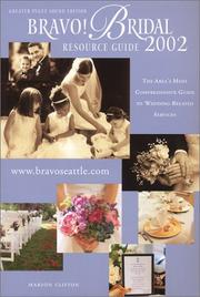 Cover of: 2002 Bravo! Bridal Resource Guide: Greater Puget Sound