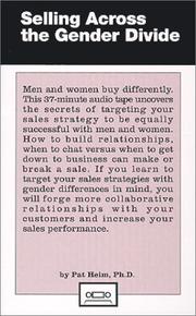 Cover of: Selling Across the Gender Divide