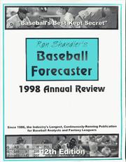 Cover of: Baseball Forecaster 1998 Annual Review