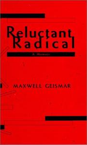 Cover of: Reluctant Radical