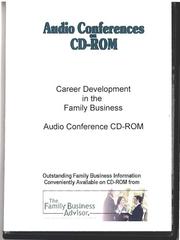 Career Development in the Family Business by The Family Business Advisor