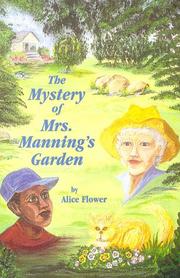 Cover of: The Mystery of Mrs. Manning's Garden