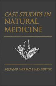Cover of: Case Studies in Natural Medicine