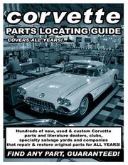 Cover of: Corvette Parts Locating Gude