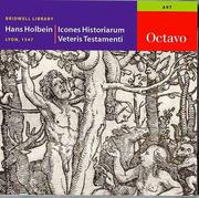 Cover of: Icones Historiarum Veteris Testamenti by Hans Holbein, David Pankow