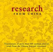 Cover of: Research from China by Bob Flaws