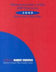 Cover of: Demographics USA 2000: Zip Edition (Demographics USA. Zip Code Edition)