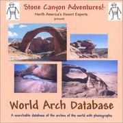 Cover of: World Arch Database