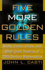Five more golden rules by John L. Casti