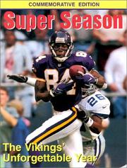 Cover of: Super Season: The Vikings Unforgettable Year