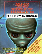 Cover of: MJ-12 and the Riddle of Hangar 18: The New Evidence