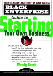 Cover of: The Black enterprise guide to starting your own business