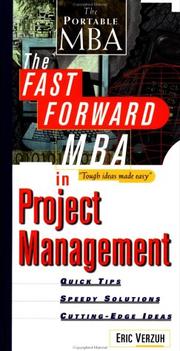 Cover of: The Fast Forward MBA in Project Management