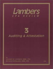 CPA Exam 2004 by Vincent W. Lambers, Richard Delgaudio