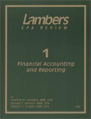 Cpa Exam 2004 by Vincent Lambers