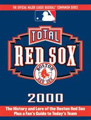 Cover of: Total Red Sox 2000 (Total Baseball Companions) | Gary Gillette
