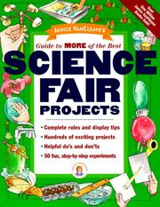 Cover of: Janice VanCleave's guide to more of the best science fair projects.