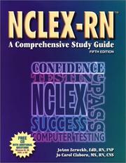 Cover of: NCLEX-RN: A Comprehensive Study Guide (Book with Diskette for Windows 3.1, 95, or 98)