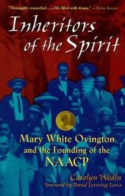 Cover of: Inheritors of the Spirit by Carolyn Wedin