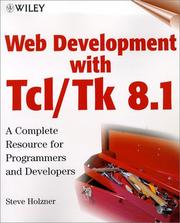 Web Development with Tcl/Tk 8.1 by Steven Holzner