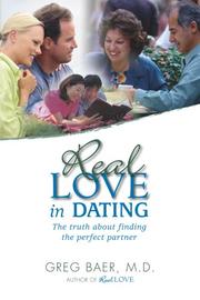 Cover of: Real Love in Dating