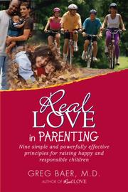 Cover of: Real Love in Parenting