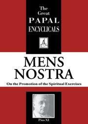 Cover of: Encyclical by Pius XI Pope, Pius XI Pope