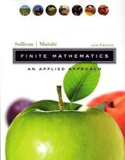 Cover of: Finite mathematics by Michael Joseph Sullivan Jr.
