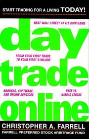 Cover of: Day Trade Online by Christopher A. Farrell