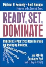 Cover of: Ready, Set, Dominate by Michael N. Kennedy, Kent Harmon