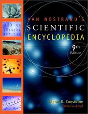 Cover of: Van Nostrand's Scientific Encyclopedia 2 Volume Set by Glenn D. Considine