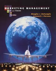 Cover of: Marketing Management: Text and Cases (Marketing Management)