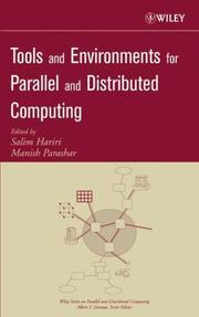 Cover of: Tools and Environments for Parallel and Distributed Computing (Wiley Series on Parallel and Distributed Computing)