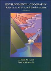 Cover of: Environmental geography: science, land use, and earth systems