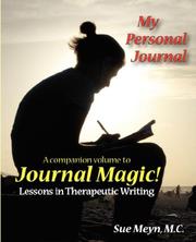 Cover of: My Personal Journal by Sue Meyn, Sue Meyn