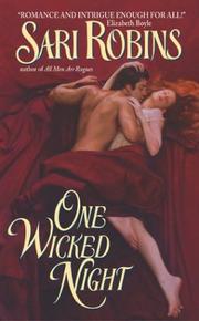 Cover of: One wicked night by Sari Robins