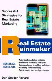 Cover of: Real Estate Rainmaker by Dan Gooder Richard