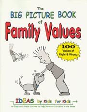 Cover of: The Big Picture Book of Family Values