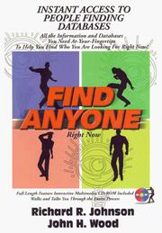 Cover of: Find Anyone (Book & CD-Rom) by Richard R. Johnson, John H. Wood