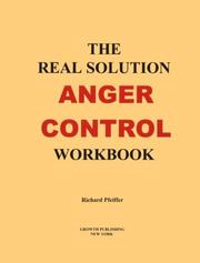 Cover of: The Real Solution Anger Control Workbook