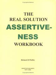 Cover of: The Real Solution Assertiveness Workbook
