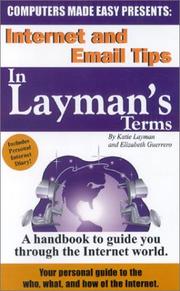 Cover of: Internet and Email Tips in Layman's Terms