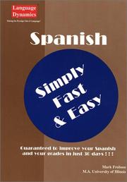 Cover of: Spanish Simply Fast & Easy