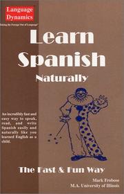 Cover of: Speak Spanish Naturally Fast & Fun