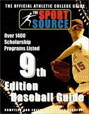 Cover of: Official Athletic Guide Baseball 9th Edition (Official Athletic College Guide: Baseball)