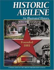 Cover of: Historic Abilene  by Tracy Shilcutt, David Coffey, Donald S. Frazier