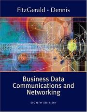Cover of Business data communications and networking