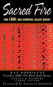 Cover of: Sacred Fire: The QBR 100 Essential Black Books